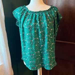 WOMENS LC GREEN TOP